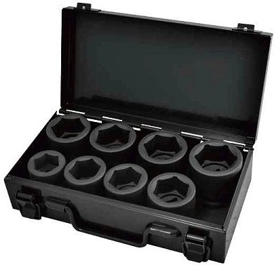 Набор головок ударн. 3/4" 26-38, 8пр. (1276-0408) WHIRLPOWER