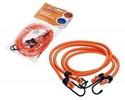 Резинки-стяжки набор 2шт. 80см,D-8мм(металличес. крючки)