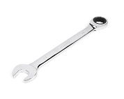 Ключ комбинированный с трещ., 27х27мм, хром.покр. (132563) HORTZ
