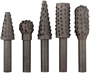 Шарошки стальные по дереву, 5шт. (F_36455) FIT