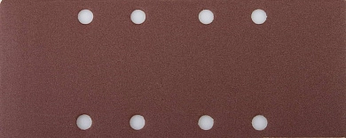 Лист шлифовальный универсальный STAYER "MASTER" на зажимах, 8 отверстий по краю, для ПШМ, Р100, 93х2
