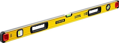 Уровень строительный, 100 см. (0.5 мм/м, 3 гл., фрезер.), быт. "PROStabil" (3471-100_z02) STAYER