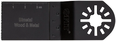 Полотно пильное фрезерованное ступенчатое, Bi-metall Co 8%, 32,5мм х 0,8мм (F_37924) FIT