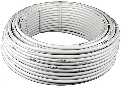 Труба металлопластиковая ЗУБР "ШиреФит", 16мм, толщ стенки 2мм, мет. слоя 0,3мм, макс. давл/ 10атм п