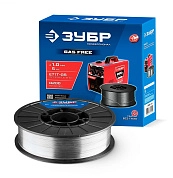 Проволока сварочная порошковая П-СП, d 1.0 мм, 5 кг (40080-1.0-5) ЗУБР