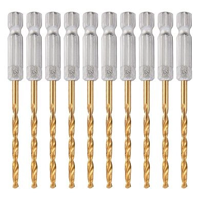 Сверло по металлу 3 мм, HSS, TiN покрытие, 6-гранный хвост. (717302) MATRIX