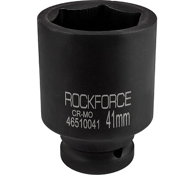 Головка ударн. 3/4" 41мм 6гр. глубокая (RF-46510041) RockFORCE