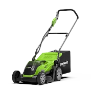 Газонокосилка аккум. G40LM35K2Х (40В, выс. 32-85мм, шир. 35см, травосб. 40л, без АКБ/ЗУ) GreenWorks