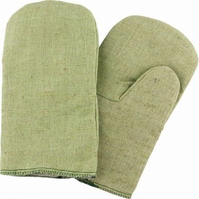 Рукавицы брезентовые с двойным брезентовым наладонником