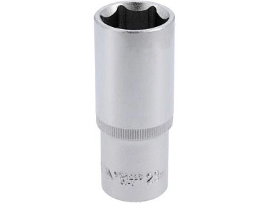 Головка 1/2" 23мм L76мм 6гр. CrV (YT-1236) YATO