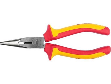 Тонкогубцы 160мм, диэл. VDE (1000V)(YT-21154) YATO