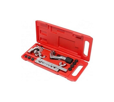 Набор инструментов для развальцовки и резки трубок, 10пр. (F-656A) Forsage