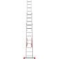Лестница алюминиевая 3-х секц. NV2230 (9 ступ. 225/391см, 12.0кг) Новая Высота фото4