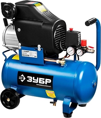 Компрессор воздушный, 310 л/мин, 24 л, 2200 Вт, (ЗКПМ-310-24-2.2) ЗУБР
