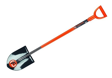 Лопата штыковая стальная, 28*20*123см (1931) FINLAND