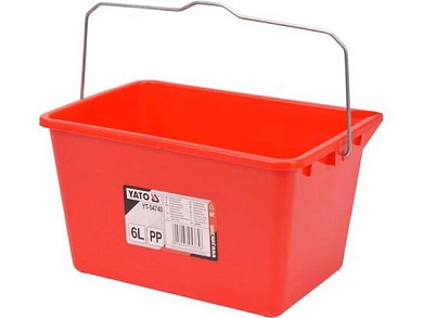 Ведро малярное пластмассовое,  6л (YT-54740) YATO