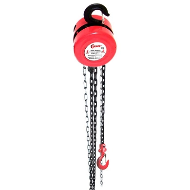 Таль ручная шестеренная стационарная ТРШС-А3/9  3т 9м