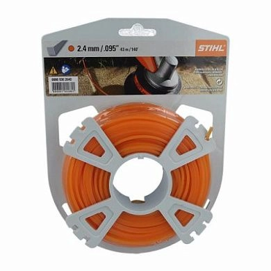 Косильная струна ?2,4мм 41м (квадрат) 0000 930 2640(10) STIHL