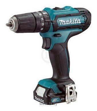 Дрель-шуруповерт ударная аккум. HP 331 DWAE (10.8 В, 2 акк. х 2.0 А/ч Li-Ion, 30 Нм, чем.) MAKITA