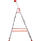 Лестница-стремянка алюм. проф. с лотком органайзером NV3150 (7 ступ. 147/222см, 6.1кг) Новая высота фото2
