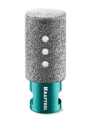 Фреза алмазная вакуумная VS DIAMOND d 30 мм М14, 50 мм, пальчиковая (29810-30) KRAFTOOL