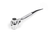 Ключ коликовый торцевой трещоточный 11х13мм, хром (121323) HORTZ