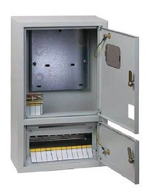 Щит учетно-распределительный навесной ЩУРн-3/15 два отсека (БУР) IP31 (520х310х160) EKF PROxima