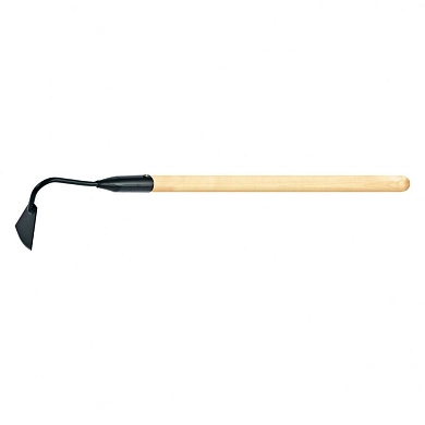 Мотыга стальная, 60х80х780 мм, узкая, деревянный черенок (62312) СИБРТЕХ