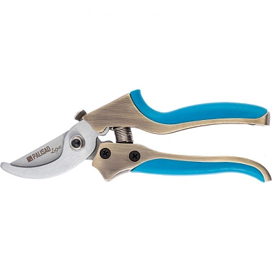 Секатор прямого реза, 205 мм, металлические обрезиненные рукоятки, LUXE (60482) PALISAD