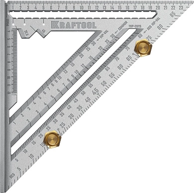 Угольник кровельный высокоточный 250мм, 5-в-1 (3441-25) KRAFTOOL