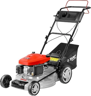Газонокосилка бензин. самоходная ГКБ-510СТ (2.6кВт, выс. 25-75мм, шир. 51см, травосб. 50л) ЗУБР