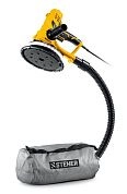 Шлифмашина для стен DWH-900 (900В, диск 180мм/8 отв., кор.) STEHER