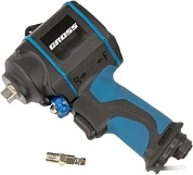 Гайковерт ударный пневм. G985, 1/2",Twin Hammer, 610 Нм, 9000 об/мин, композитный Gross