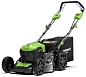 Газонокосилка аккум. самоход. GD40LM46SPK4 (40В, 1акк.х4.0А/ч, выс. 25-80мм, шир. 46см) GreenWorks фото2
