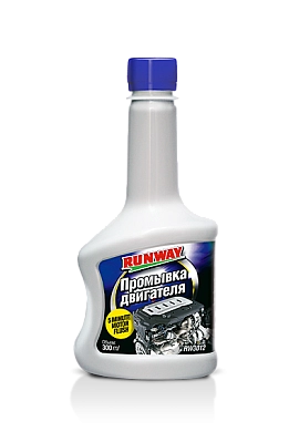 Промывка двигателя 300мл (RW3012) RUNWAY