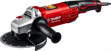 Угловая шлифмашина УШМ-180-2005 П (2000 Вт, круг 180х22 мм, плав. пуск, кор.) ЗУБР