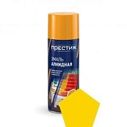 Эмаль/аэрозоль алкидная универсальная "Престиж" желтая, 425 мл