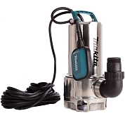 Насос электр. PF 1110 (1.1кВт, 250л/мин, погруж., глуб. 5м, фракция 5мм, чист. вода) MAKITA