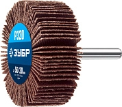 Круг шлифовальный лепестковый d 50х20мм, P320, на шпильке d 6мм (36601-320_z01) ЗУБР