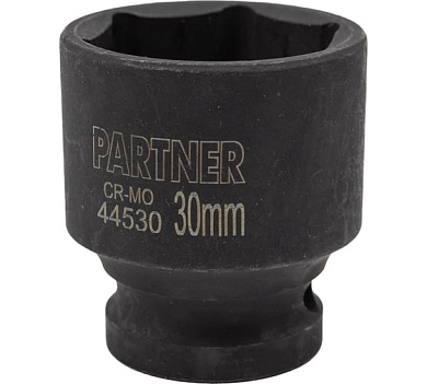 Головка ударн. глубокая 1/2", 30 мм, 6гр. (PA-44530) Partner