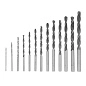Набор сверл по металлу, 1,5 - 6,5 мм, 13 шт., Р6М5, пластиковый кейс (72346) СИБРТЕХ фото4