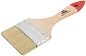 Кисть плоская 75мм, натур. cветлая щетина, дер. ручка (F_00707М) MOS фото2