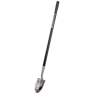 Лопата штыковая, алюмин. черенок, дамская, Невесомость 20*15,5*127см (2287-Ч) ЦИ