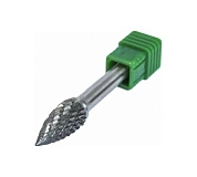 Борфреза коническая скругленная по металлу D=16 мм, хв-к 6 мм (RF-617G1625) ROCKFORCE