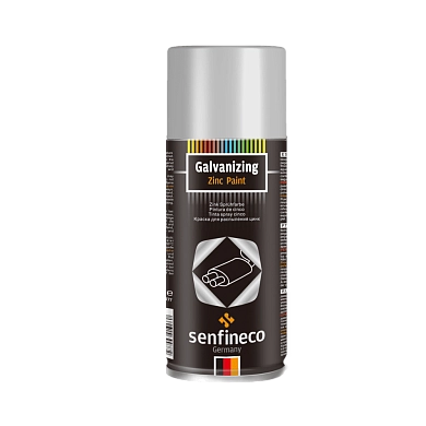 Краска-спрей акриловая цинк флакон 400 мл. Paint Acrylic Zinc Spray (4502) Senfineco