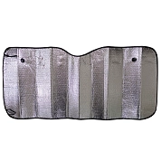 Шторка экран 130*60см на лобовое стекло фольга двусторонняя (S01204004) SKYWAY