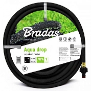 Шланг сочащийся с фитингами AQUA-DROP 1/2" 20м (WAD1/2020) BRADAS