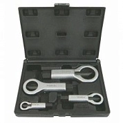 Набор съемников для прикипевших гаек (9-12, 12-16, 16-22, 22-27мм), 4шт. (672) FORCE