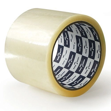 Лента клеящая упаковочная (скотч) 75мм/57м, 40мкм, прозрачная (1968) Klebebander