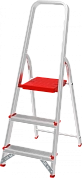 Лестница-стремянка алюм. профес. NV3110 (3 ступ. 59/125см, 4.3кг) Новая высота